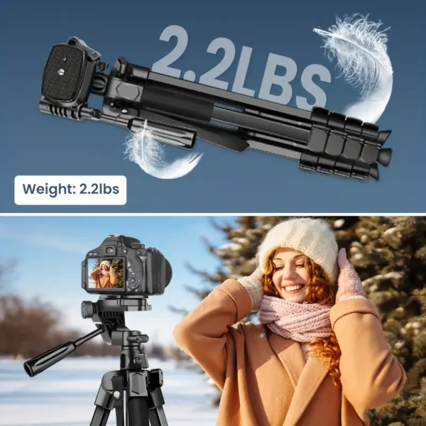177.8cm Camera Tripod and Monopod